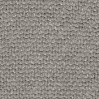 Arketipo outdoor fabric texture, muted gray, dense regular weave with square motifs, flat matte finish, durable textile.